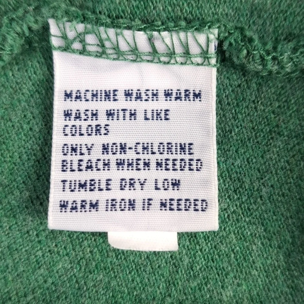 Vintage Y2K Polo Ralph Lauren 2X Big green w purple horseman casual preppy shirt